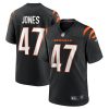 Cincinnati Bengals Keandre Jones Nike Black NFL Game Jersey