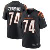 Cincinnati Bengals Max Scharping Nike Black NFL Game Jersey