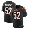 Cincinnati Bengals Tarell Basham Nike Black NFL Game Jersey