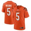 Cincinnati Bengals Tee Higgins Nike Orange Alternate NFL Game Jersey