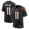 Cincinnati Bengals Trent Taylor Nike Black NFL Game Jersey