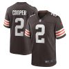 Cleveland Browns Amari Cooper Nike Brown NFL Game Jersey