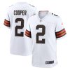 Cleveland Browns Amari Cooper Nike White NFL Game Jersey