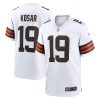 Cleveland Browns Bernie Kosar Nike White Retired NFL Game Jersey