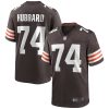 Cleveland Browns Chris Hubbard Nike Brown NFL Game Jersey
