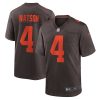 Cleveland Browns Deshaun Watson Nike Brown Alternate NFL Game Jersey