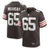 Cleveland Browns Elijah Nkansah Nike Brown NFL Game Jersey