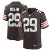 Cleveland Browns Herb Miller Nike Brown NFL Game Jersey