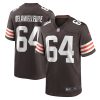 Cleveland Browns Joe DeLamielleure Nike Brown NFL Game Jersey