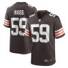 Cleveland Browns Joe Haeg Nike Brown NFL Game Jersey