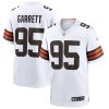 Cleveland Browns Myles Garrett Nike White NFL Game Jersey