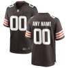 Cleveland Browns Nike Brown Custom NFL Game Jersey