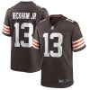 Cleveland Browns Odell Beckham Jr. Nike Brown NFL Game Jersey
