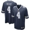 Dallas Cowboys Dak Prescott Nike Navy NFL Game Jersey