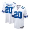 Dallas Cowboys Tony Pollard Nike White NFL Game Jersey