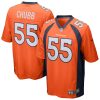 Denver Broncos Bradley Chubb Nike Orange NFL Game Jersey