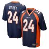 Denver Broncos Champ Bailey Nike Navy Retired NFL Game Jersey
