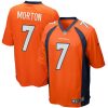 Denver Broncos Craig Morton Nike Orange Retired NFL Game Jersey
