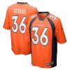 Denver Broncos Devine Ozigbo Nike Orange NFL Game Jersey