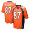 Denver Broncos Ed McCaffrey Nike Orange Retired NFL Game Jersey