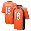 Denver Broncos Frank Tripucka Nike Orange Retired NFL Game Jersey