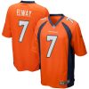 Denver Broncos John Elway Nike Orange Retired NFL Game Jersey