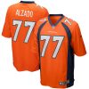 Denver Broncos Lyle Alzado Nike Orange Retired NFL Game Jersey
