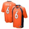 Denver Broncos P.J. Locke Nike Orange NFL Game Jersey