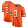 Denver Broncos Russell Wilson Nike Orange Alternate NFL Game Jersey