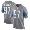 Detroit Lions Aidan Hutchinson Nike Silver NFL Game Jersey