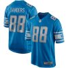 Detroit Lions Charlie Sanders Nike Blue Retired NFL Game Jersey