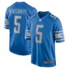 Detroit Lions David Montgomery Nike Blue NFL Game Jersey