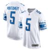 Detroit Lions David Montgomery Nike White NFL Game Jersey
