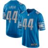 Detroit Lions Dick LeBeau Nike Blue Retired NFL Game Jersey