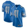 Detroit Lions James Houston Nike Blue NFL Game Jersey