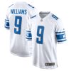 Detroit Lions Jameson Williams Nike White NFL Game Jersey