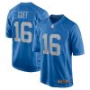 Detroit Lions Jared Goff Nike Blue Alternate NFL Game Jersey