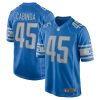 Detroit Lions Jason Cabinda Nike Blue NFL Game Jersey