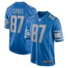 Detroit Lions Quintez Cephus Nike Blue NFL Game Jersey