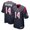 Houston Texans Alex Bachman Nike Navy NFL Game Jersey