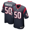 Houston Texans Chase Winovich Nike Navy NFL Game Jersey