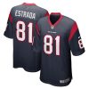 Houston Texans Drew Estrada Nike Navy NFL Game Jersey