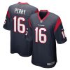 Houston Texans E.J. Perry Nike Navy NFL Game Jersey