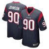 Houston Texans Jaleel Johnson Nike Navy NFL Game Jersey