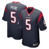 Houston Texans Jalen Pitre Nike Navy NFL Game Jersey