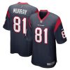 Houston Texans Jordan Murray Nike Navy NFL Game Jersey