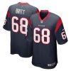Houston Texans Justin Britt Nike Navy NFL Game Jersey