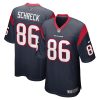 Houston Texans Mason Schreck Nike Navy NFL Game Jersey