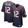 Houston Texans Nico Collins Nike Navy NFL Game Jersey