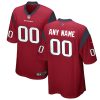 Houston Texans Nike Red Alternate Custom NFL Game Jersey